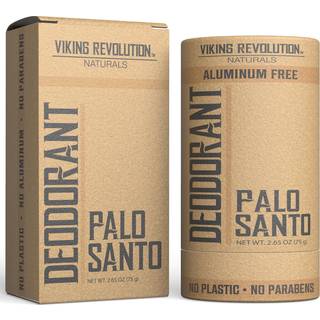 Viking -revolution Palo Santo Deodorant for m?nd - Deodorant m?nd Aluminiumfrit med sheasm?r og tapioca stivelse - Herre Deodorant pletfri og bag