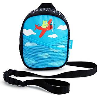 Munchkin Brica By-My-side Toddler Safety Harness Rygs?k med snor Owl Blue