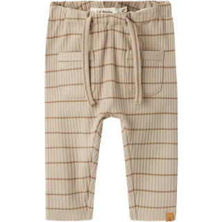 Lil Atelier Pure Cashmere Stribede Bukser