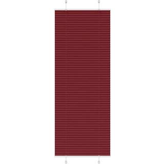 Plisségardin Stofbredde 79,4 Cm Polyester Bordeauxrød - 70 x 200 cm