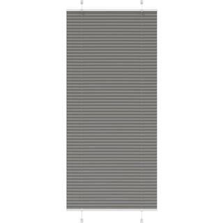 Plisségardin Antracit Stofbredde 49,4 Cm Polyester Antracitgrå - 100 x 200 cm