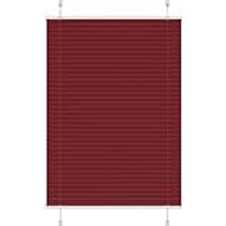 Plisségardin Stofbredde 79,4 Cm Polyester Bordeauxrød - 95 x 100 cm
