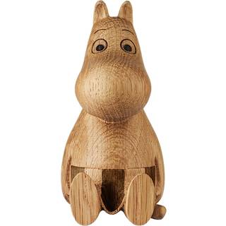 Moomin X Designhouse træfigur eg Mumimor 10 cm