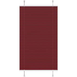 Plisségardin Stofbredde 79,4 Cm Polyester Bordeauxrød - 80 x 150 cm