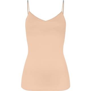 HANRO Padded Spaghetti Top - Cotton Seamless 0274 Beige X-Small
