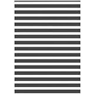 zebragardin sort 155x200 cm stofbredde 150,9 cm polyester