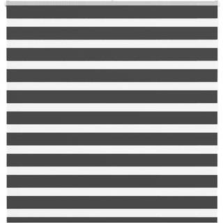 zebragardin sort 145x150 cm stofbredde 140,9 cm polyester
