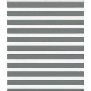 zebragardin mørkegrå 120x150 cm stofbredde 115,9 cm polyester