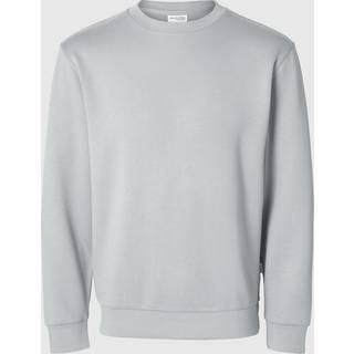 SELECTED HOMME SLHEMANUEL SOFT CREW NECK SWEAT NOOS - Grå