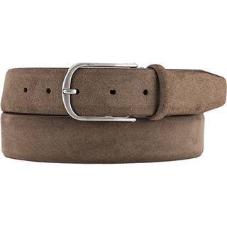 BOGGI MILANO Herren Gürtel beige Veloursleder