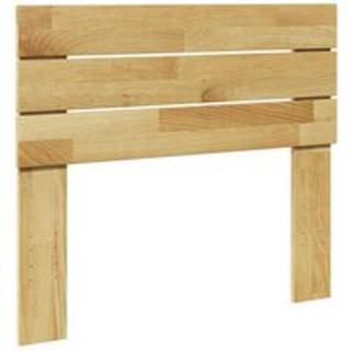 Hovedgærde Massivt Træ Eg - 75 cm