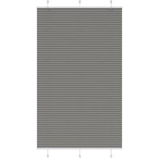 Plisségardin Antracit Stofbredde 49,4 Cm Polyester Antracitgrå - 115 x 200 cm
