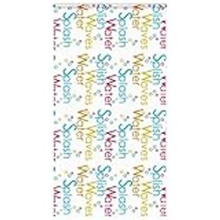 Bruserullegardin Stofbredde 116 Cm Splash - med kassette / 130 x 240 cm