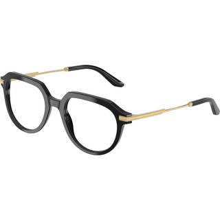 Dolce & Gabbana Mand DG3402 501 Optiske stel Acetat Sort Transparent Pantos Normal