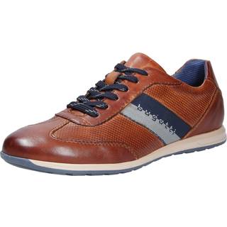 bugatti Herren Sneaker braun Glattleder