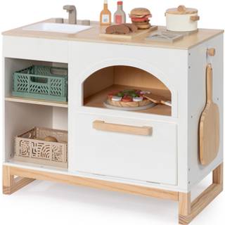 Legekøkken inkl. pizzaovn - Taxus (hvid)