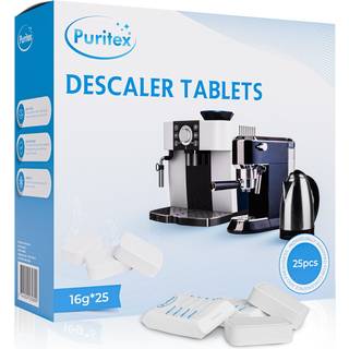 Puritex Afkalkningstabletter til Kaffe- og Espressomaskiner 25 stk. - 25 stk.