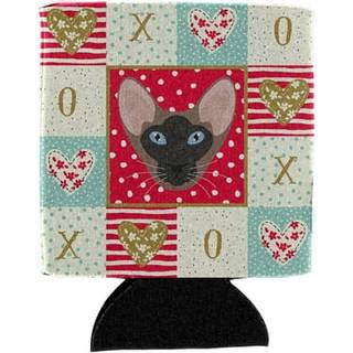 """" Caroline's Treasures CK5141CC Oriental Bicolor Cat Love Can eller Bottle Hugger Cold-Beverage-Koozies multicolor """"