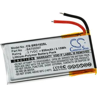 Batteri til Motorcykel-Headset Cardo SRPT0102