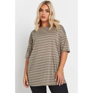 Yours Curve Striped Metallisk TopEU 44 (UK 16)