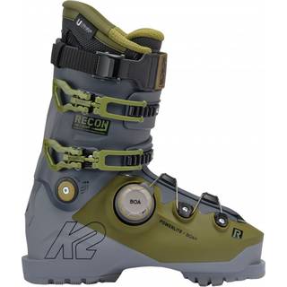 K2 Recon 130 BOA, skistøvler, herre, grøn/grå