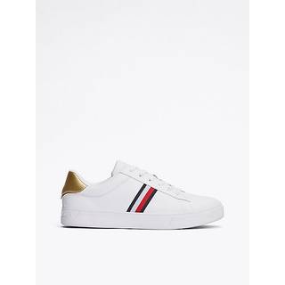 Tommy Hilfiger White Leather Women Sneakers