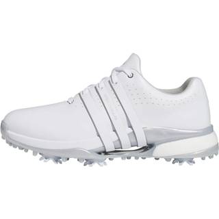 Women's Tour360 24 BOOST Golf sko - Cloud White / Cloud White / Silver Metallic - 37 1/3