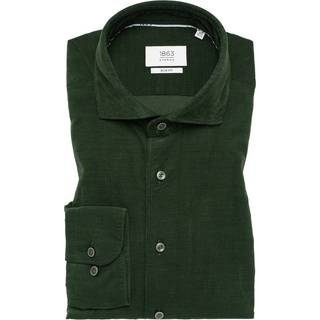 SLIM FIT Shirt in leave plain