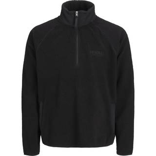 Ensfarvet Fleecesweatshirt