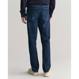 GANT Herre Regular fit jeans (29/32) DARK Blå WORN IN