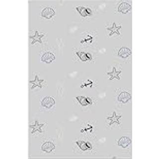 Bruserullegardin Stofbredde 86 Cm Søstjerne - uden kassette / 160 x 240 cm
