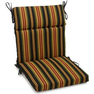 Blazing Needles Outdoor Spun Poly 22-tommer med 45-tommer med 3-1/2-tommer 3-sektionsstolpude Lyndhurst Raven