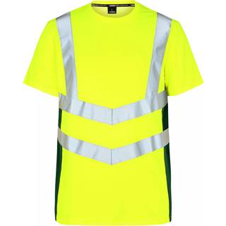 ENGEL Safety T-shirt Gul/Grøn 9544-182 XS