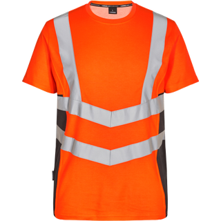 ENGEL Safety T-shirt Orange/Antrazitgrå 9544-182 M