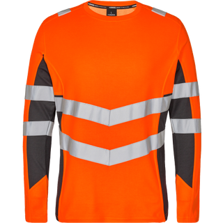 ENGEL Safety langærmet T-shirt Orange/Antrazitgrå 9545-182 3XL