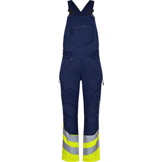 Engel 3546-314 Safety overall / Overalls / Arbejdsoveralls Blue Ink/Gul 108