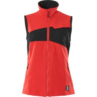 MASCOT ACCELERATE arbejdsvest, signalrød/sort - 5XL