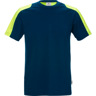 Fristads 111261 Stretch T-shirt 7447 / Arbejds T-shirt Mørk Marine 4XL