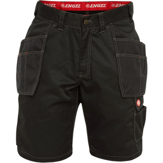 ENGEL Combat håndværkershorts med hængelommer Sort 6761-630 124