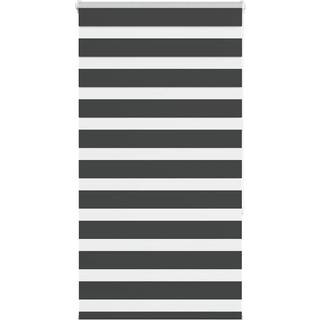 zebragardin sort 90x150 cm stofbredde 85,9 cm polyester