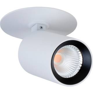 SLC LED-indbygningsspot ART, 1 lyskilde, hvid, 2.700 K, aluminium