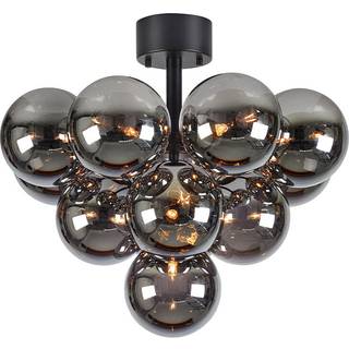 Markslöjd Merlot Loftslampe 13L Mat Sort/Røg