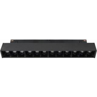 Spectrum SHIFT Grid 12W - Sort, RA90, 20 cm, UGR19