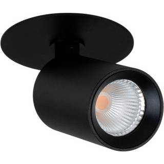 SLC LED-indbygningsspot Art, 1 lyskilde, sort, 2.700 K, aluminium
