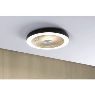 Paulmann - Volea LED-loftslampe, Ø40 cm, IP44, sort/guld