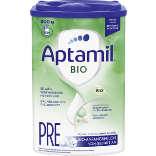 Aptamil Økologisk Pre-ernæring fra fødslen 261.19 DKK/1 kg