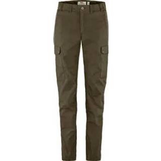 Fjällräven Women's Stina Trousers Trekking bukser Damer størrelse 42 - Long farve brun