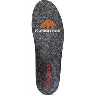 Indersåler Polyver Woolpower Insole Low Arch, grå, unisex, EU 41/43