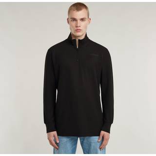 Half Zip Tweeter - Black - Men
