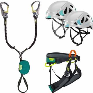 Climbing Technology VF-Kit Top Shell Klatreudstyrssæt størrelse S/M farve black/white